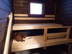 Saunamökin sauna