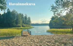 Havainnekuva rannasta / Illustrative image of the beach